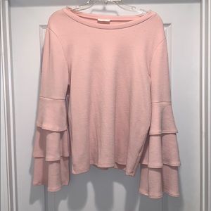 Ruffle Sleeve Top